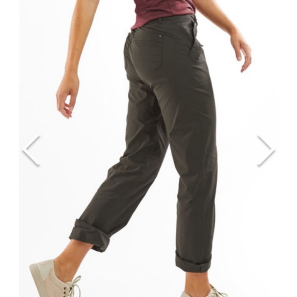 Title Nine Big B Pants, Gray, 4,EUC